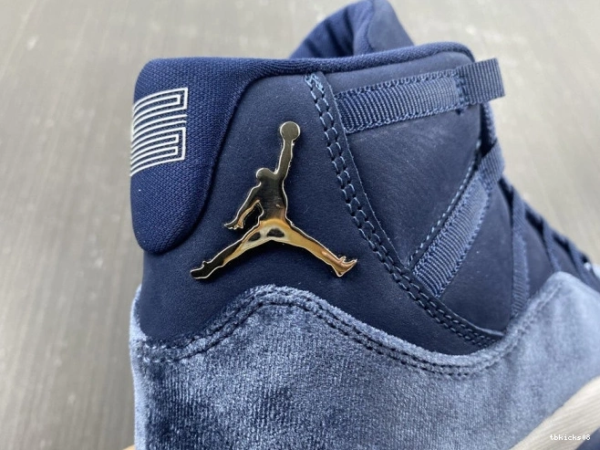 Rep TBkick Velvet Navy Air Jordan WMNS Midnight 11 AR0715-441 0814
